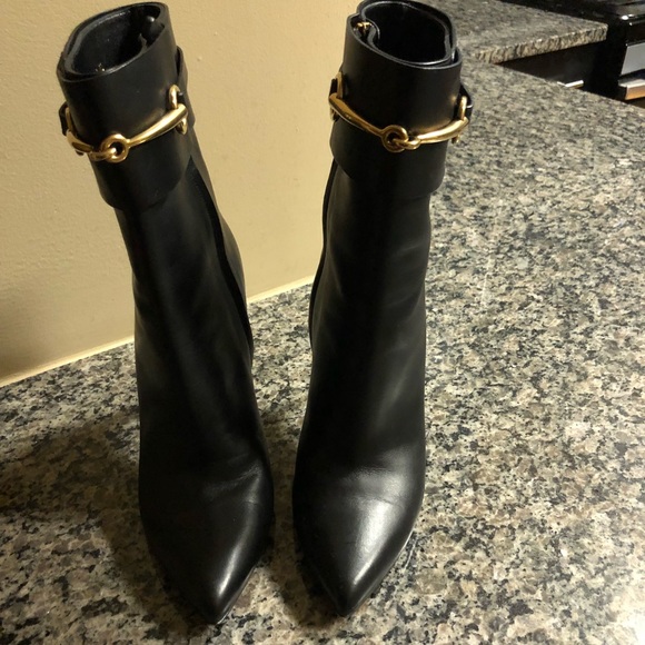 Gucci Boots with Gold horsebit - Picture 1 of 5
